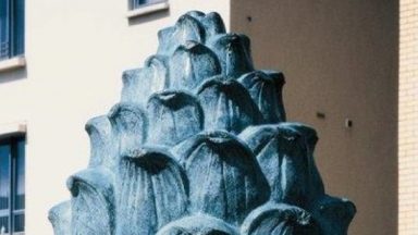 Bronze cast pine cone sculptures stolen from the Gorbals