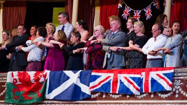 Freemasonry behind Auld Lang Syne arm linking at New Year