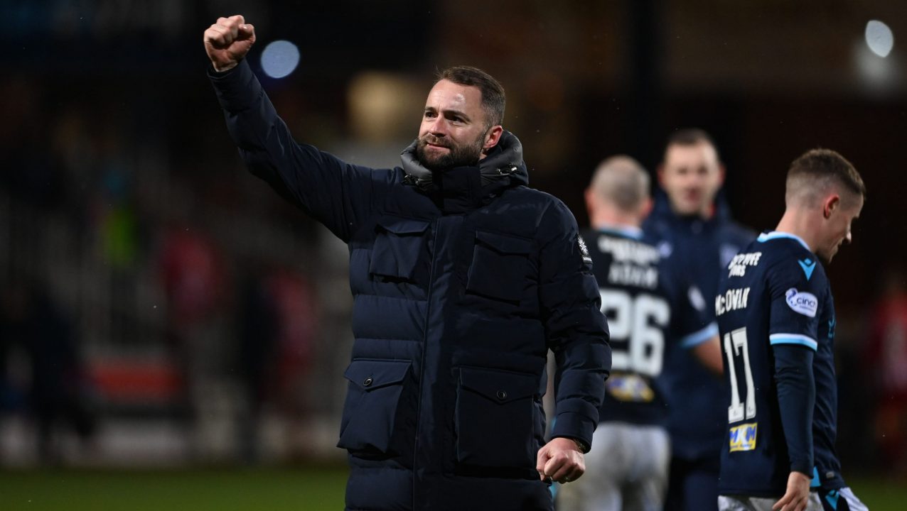 McPake delighted to see Dundee fans show team ‘great appreciation’