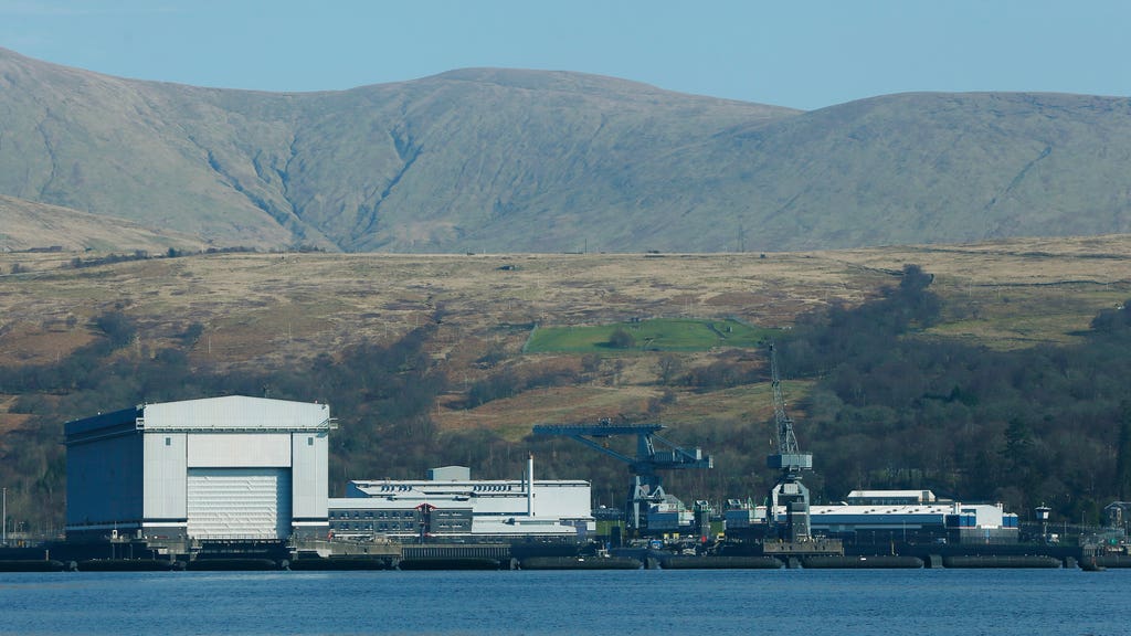 Police investigate unexplained death of man at Faslane