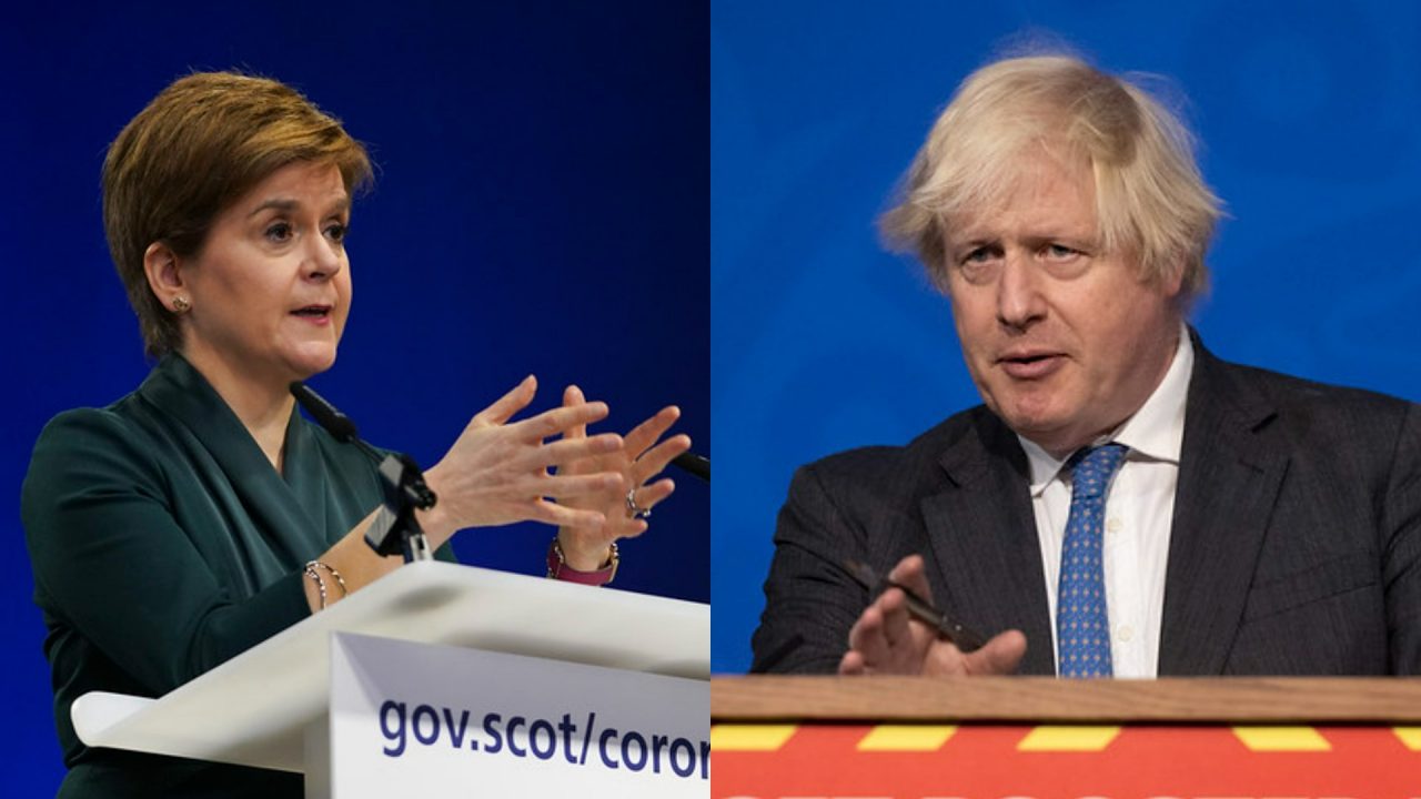 Nicola Sturgeon urges Boris Johnson to re-establish furlough scheme