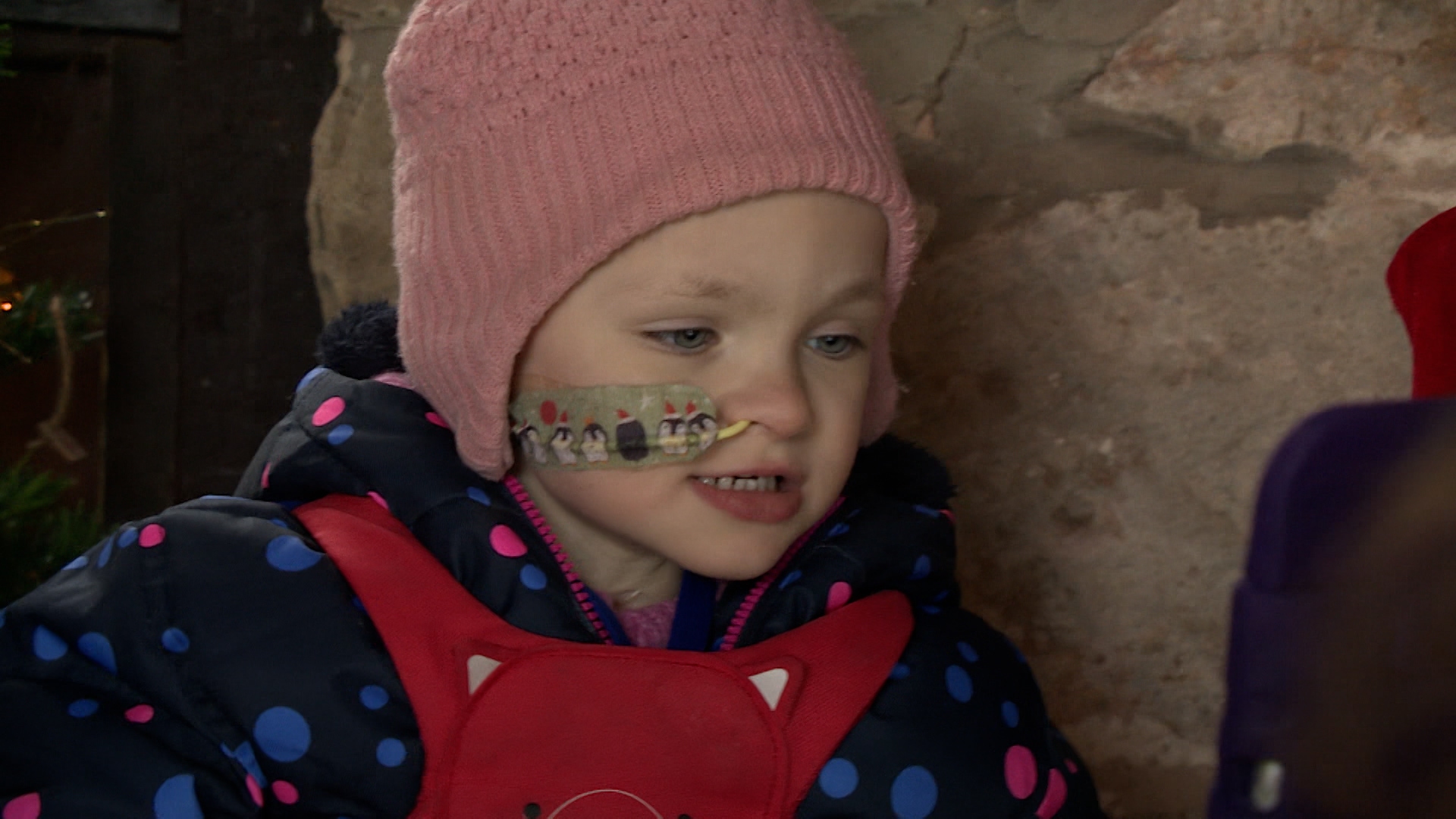 Flora Gentleman was diagnosed with stage four high-risk neuroblastoma last year. 