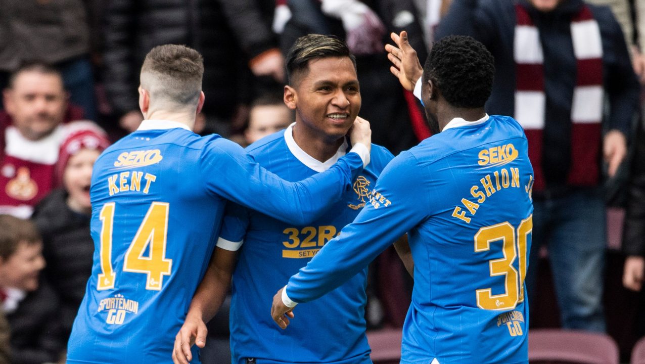 Morelos stars as Rangers maintain six-point lead with win over St Mirren