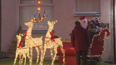 Kind-hearted schoolboy brings his Santa sleigh design to life