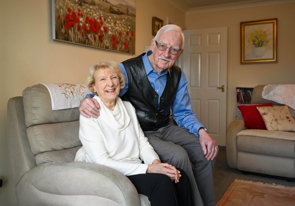 Old romantics: Pensioners with combined age of 175 set to marry