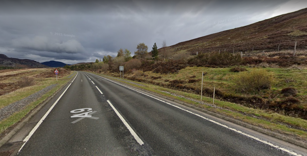 Three people in hospital after multi-vehicle smash on the A9