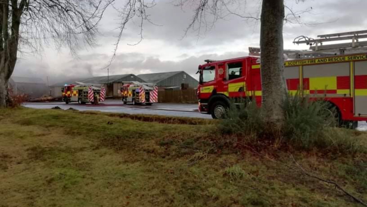 Firefighters called to blaze after fire takes hold at sawmill