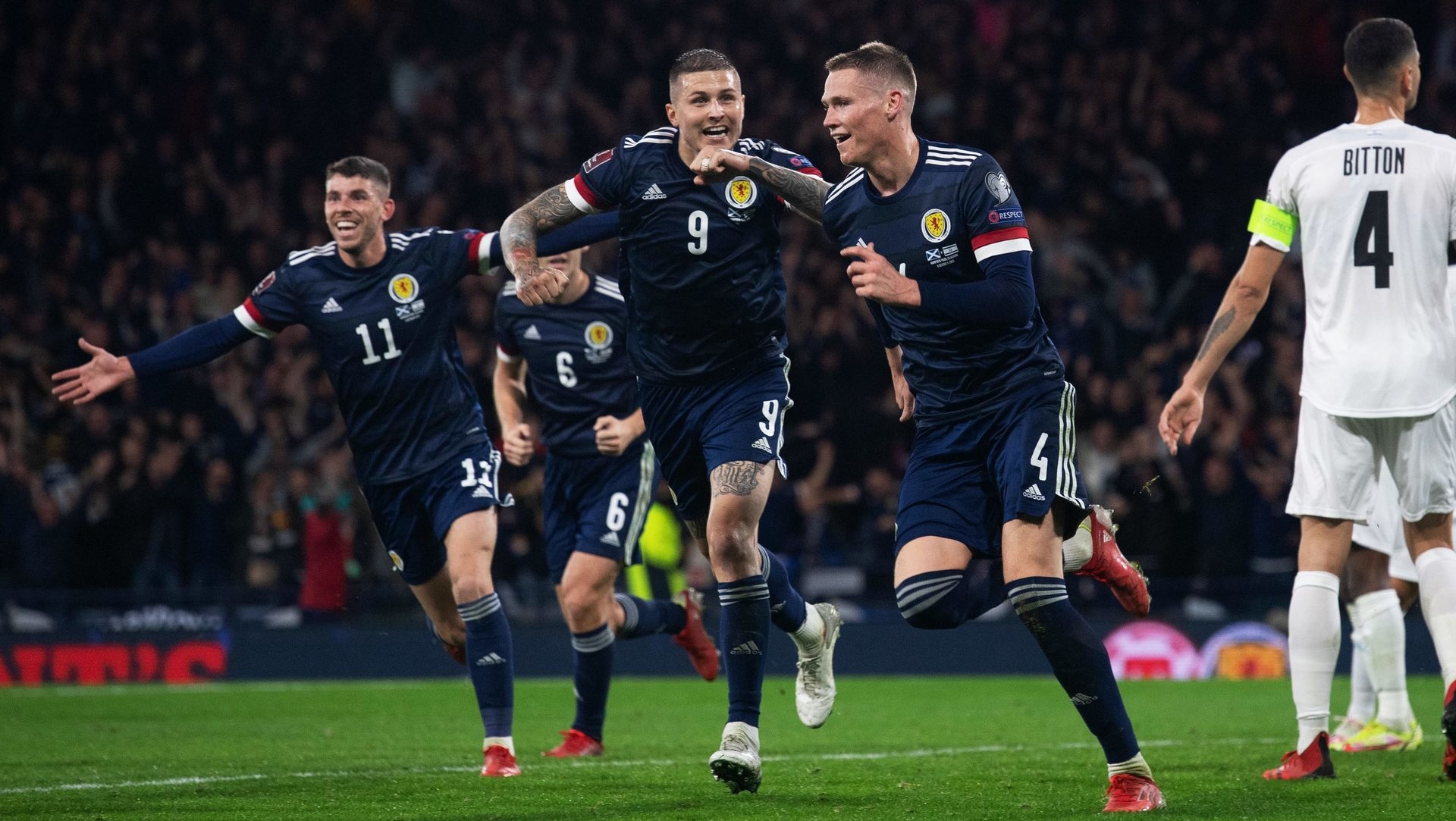 Scott McTominay scored a dramatic late winner against Israel in October. (Photo by Craig Foy / SNS Group)