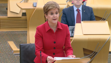 Watch: Sturgeon provides final Covid update before Christmas