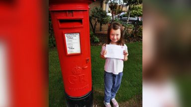 Girl’s surprise letter is special post for gran ‘who takes photos’
