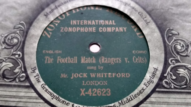 Rare 1907 Old Firm ‘commentary’ recording unearthed by collector