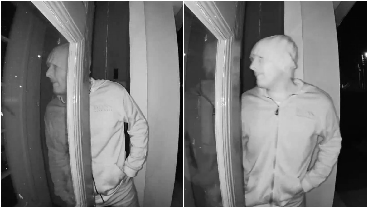 Police release CCTV images of man following housebreaking