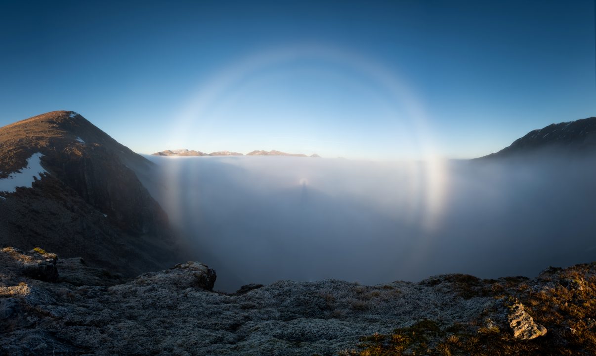Photographer captures snap of Brocken spectre in Highlands