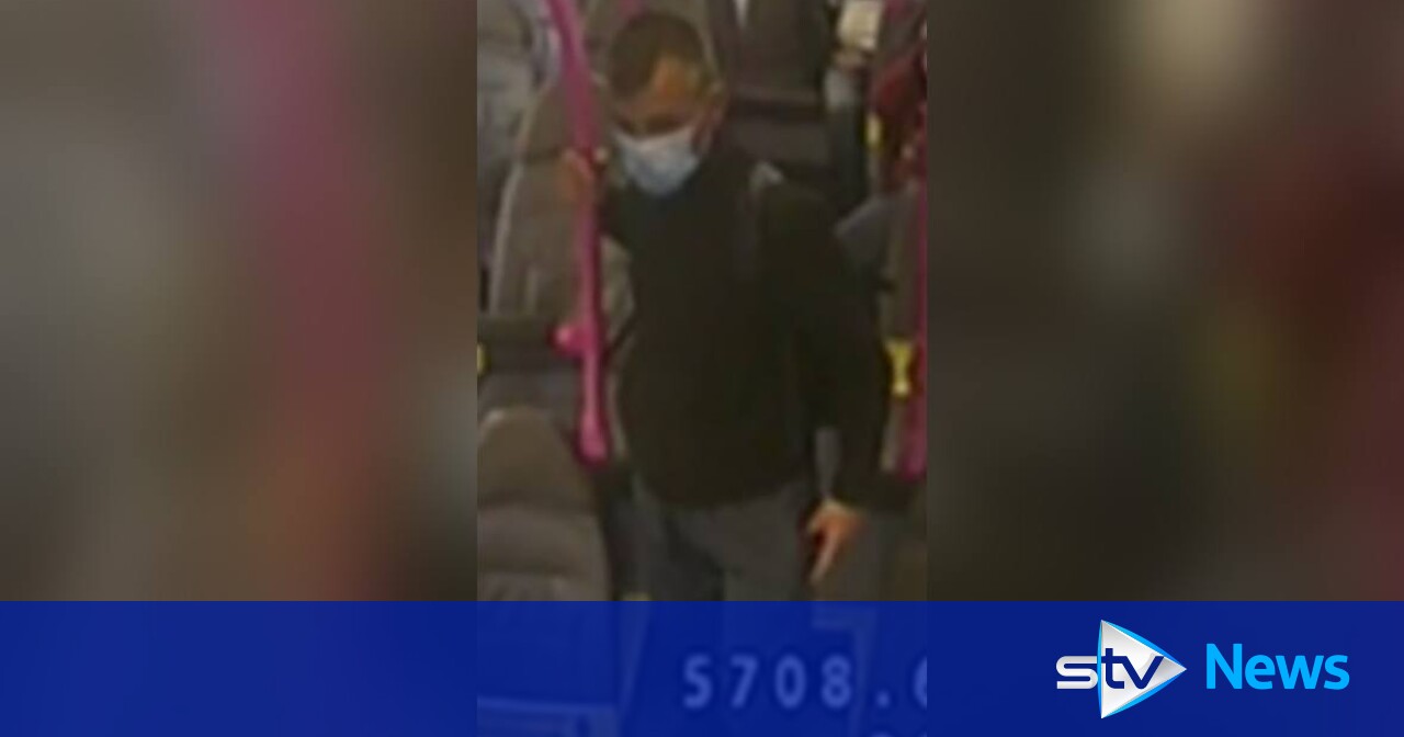 Police CCTV appeal to track down man after incident on board bus | STV News
