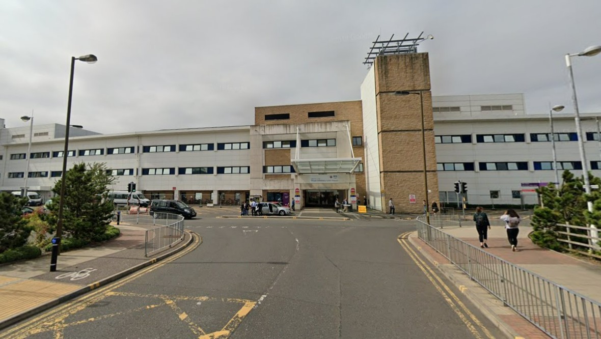 The Royal Infirmary of Edinburgh.