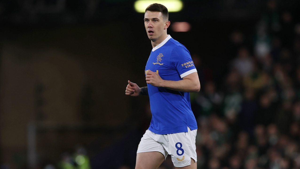 Ryan Jack sidelined for Rangers’ visit to Tynecastle