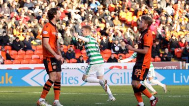Scales scores first Celtic goal in victory against Dundee United