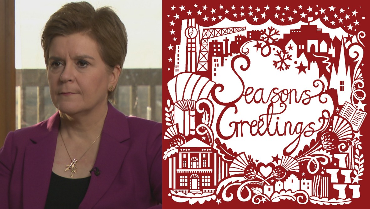 Scottish landmarks feature in First Minister’s Christmas card