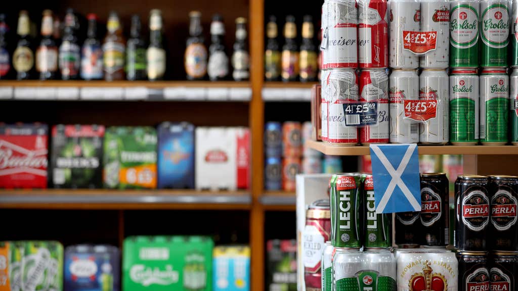 Scotland’s alcohol death rate is highest in the UK