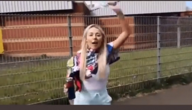 Rangers fan sang racist ‘anthem’ during Ibrox title celebrations