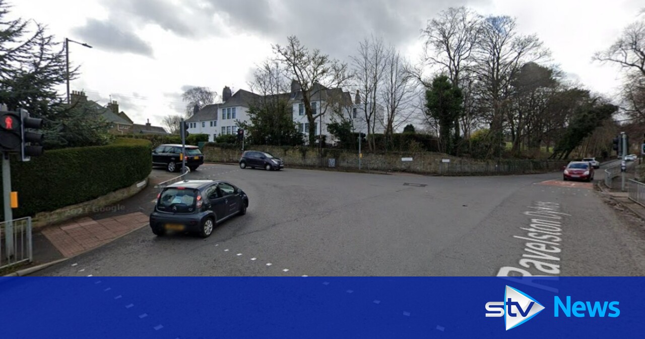 Appeal after car overturns in collision and crashes into garden | STV News
