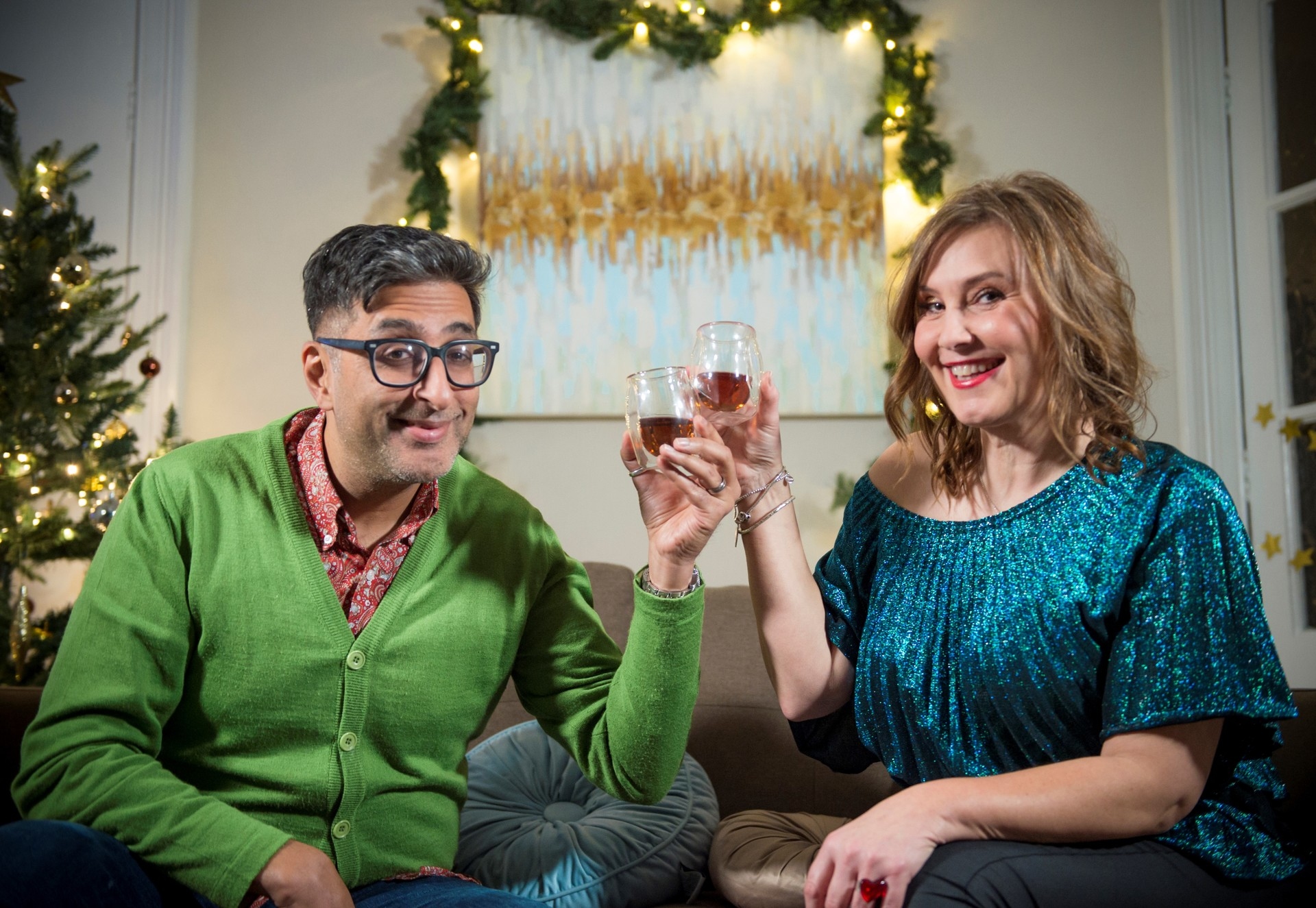 Sanjeev Kohli and Jane McCarry also star in Bringing in the Bells 