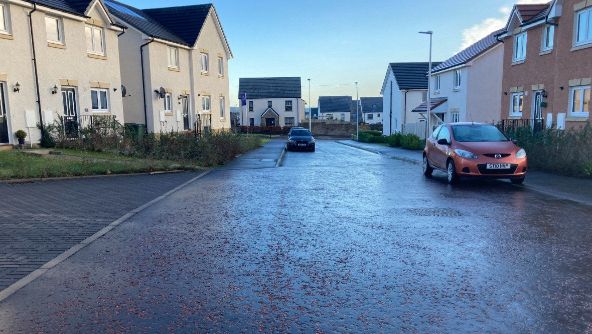 East Lothian: The Letham Mains estate.