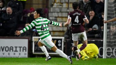 Celtic survive second-half scare to win 2-1 at Hearts
