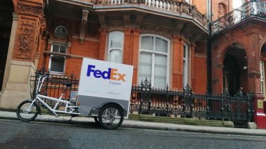 FedEx introduces e-cargo delivery bikes to Glasgow and Edinburgh