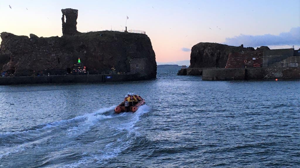 Lifeboat volunteers’ casualty training turns into real-life rescue