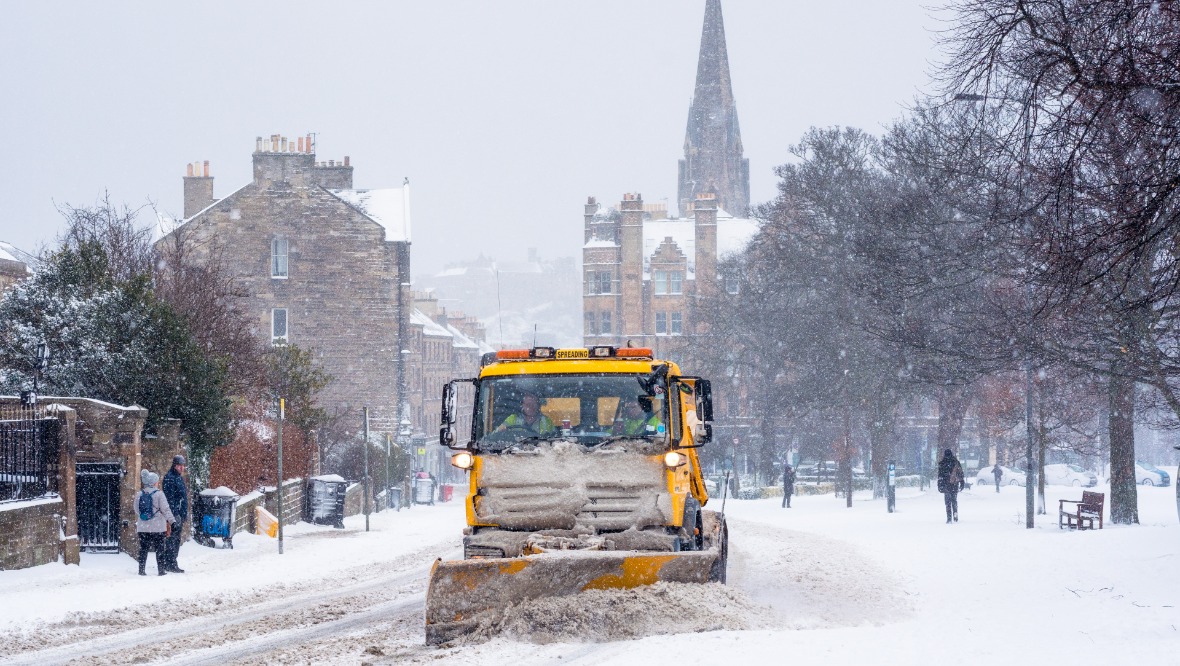 Scotland braced for thundersnow as wintry weather warning extended