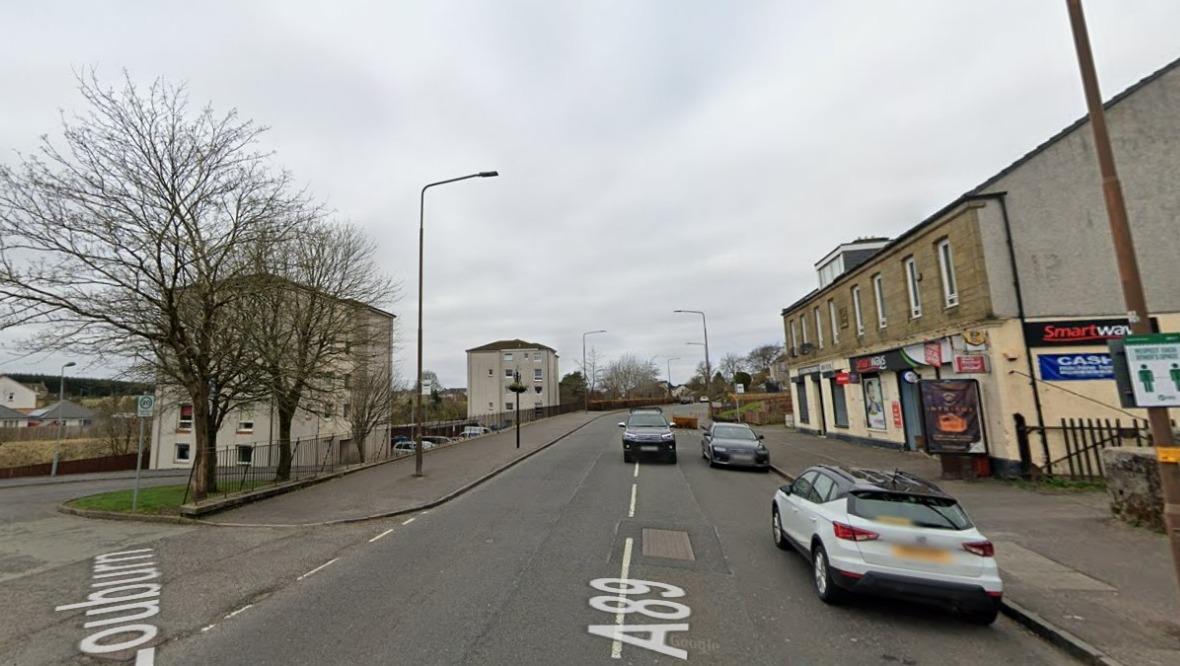 Manhunt launched after serious assault outside flats