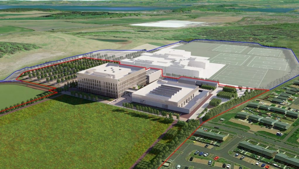 Work on £180m super campus could see extra 1500 trees cut down STV News