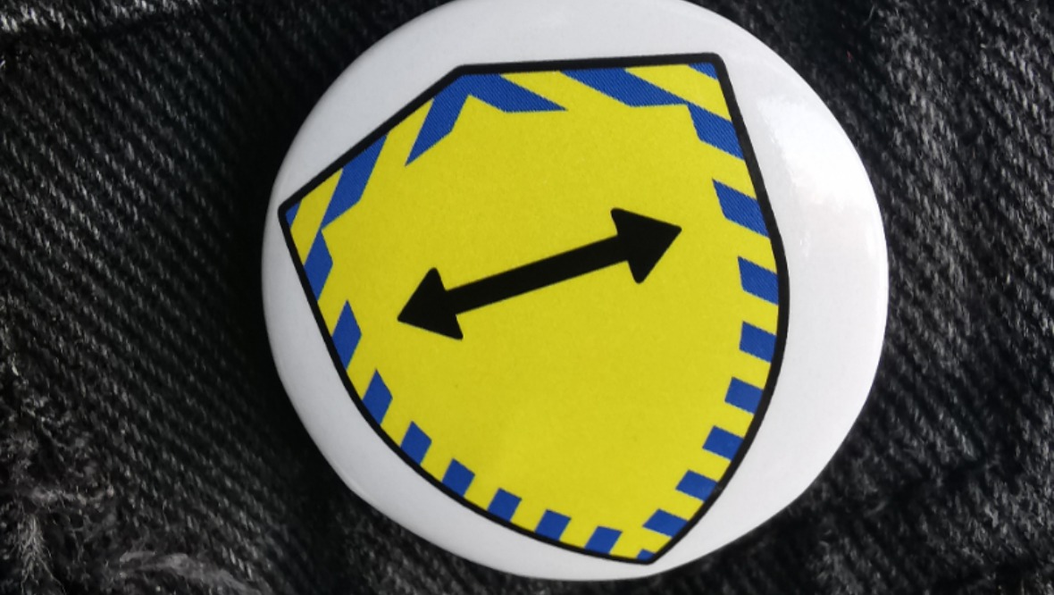 Free badges and lanyards to help Covid-anxious Scots ask for space