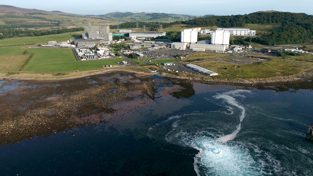 Hunterston B nuclear power plant