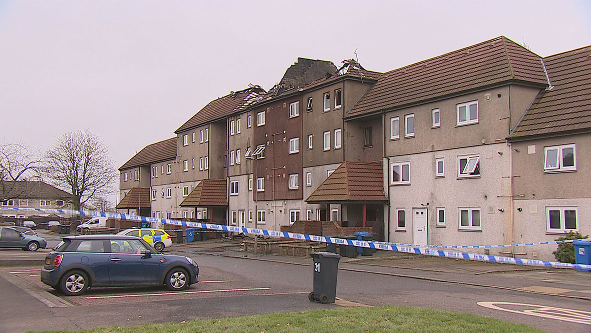 Man charged in connection with blaze at block of flats