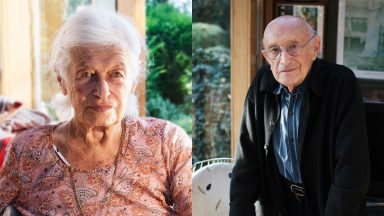 In pictures: Poignant images of couple who survived Holocaust