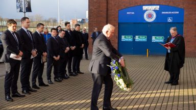 Rangers hold memorial to mark anniversary of Ibrox disaster