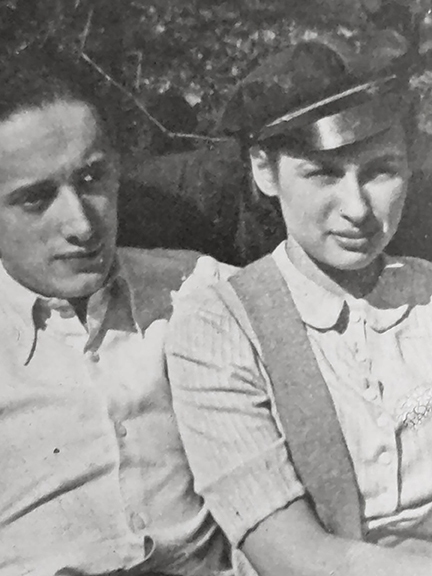 Adam and Alicia after the Second World War.