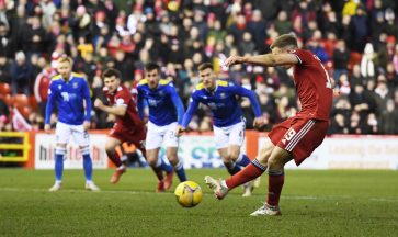 Ferguson penalty rescues point for Aberdeen against St Johnstone