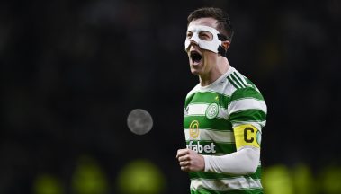 Callum McGregor ‘had a chat’ with Kris Boyd over mask comments