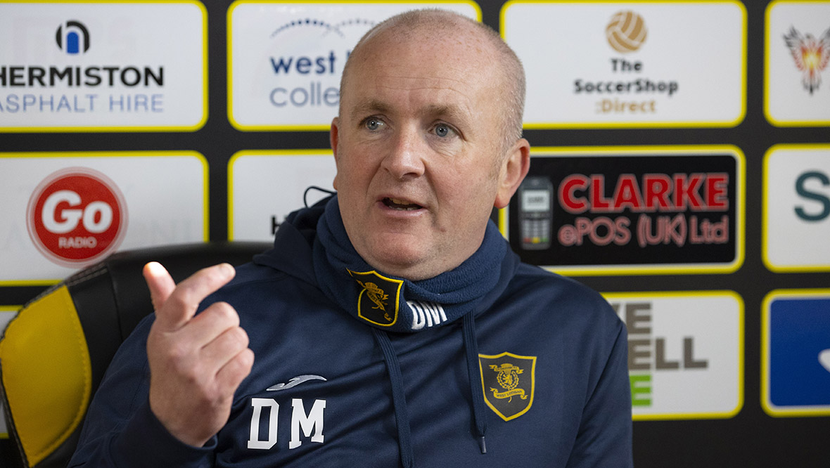 David Martindale has high hopes for new Livingston signing Steven Bradley