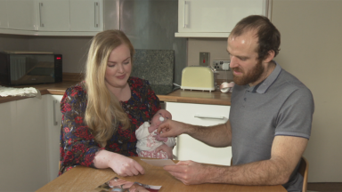 Parents thank charity after baby daughter born three months early