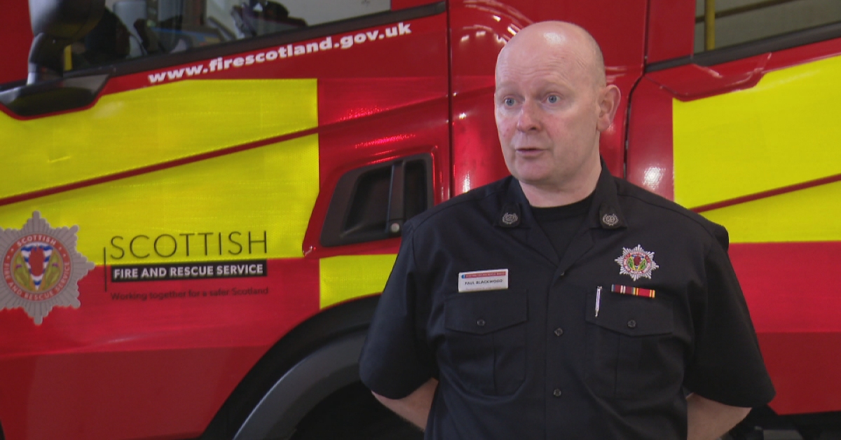 SFRS group commander Paul Blackwood decided to carry naloxone after a personal tragedy.