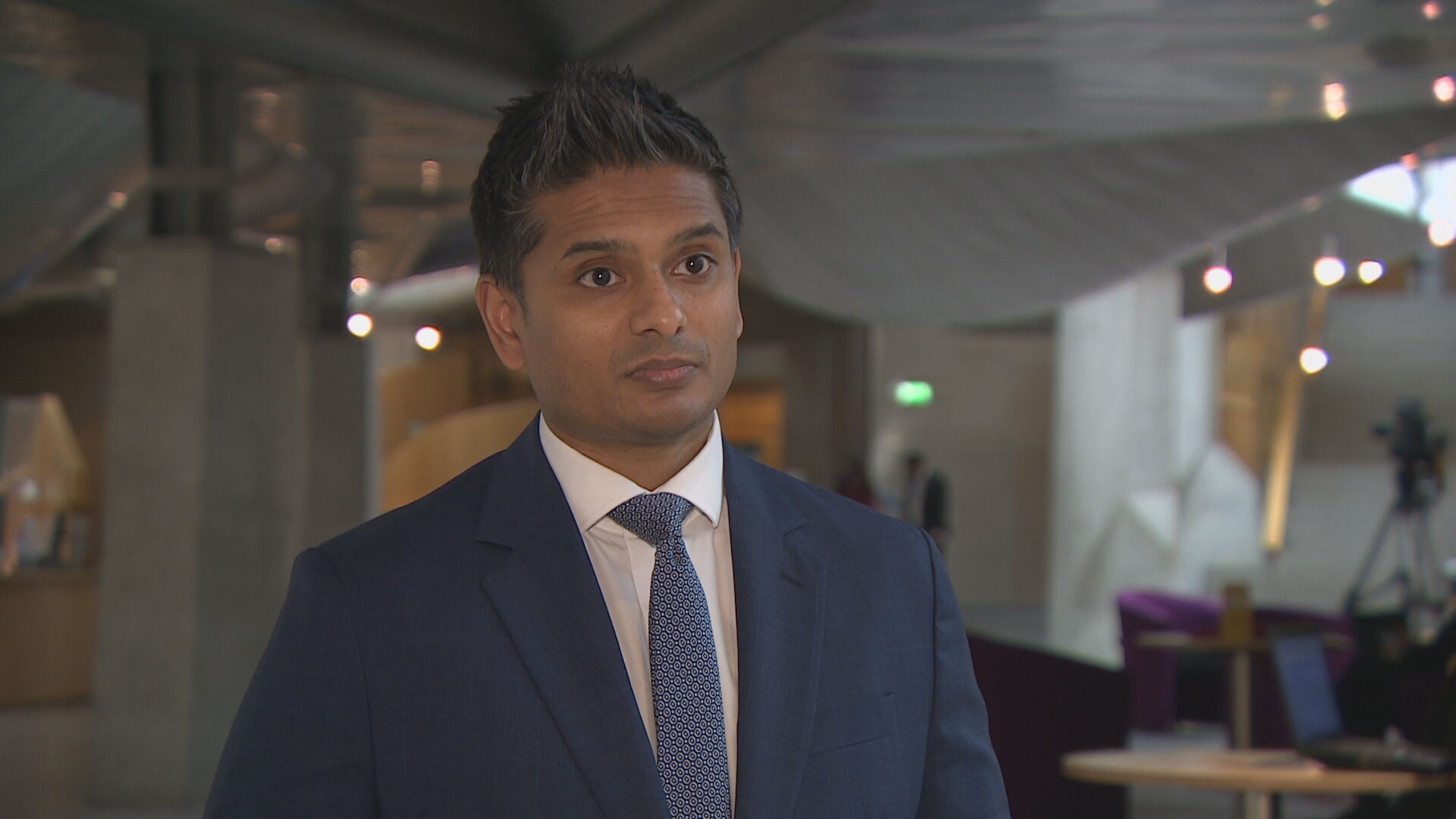 Scottish Conservative MSP Dr Sandesh Gulhane described the report as 'damning'. (STV News)