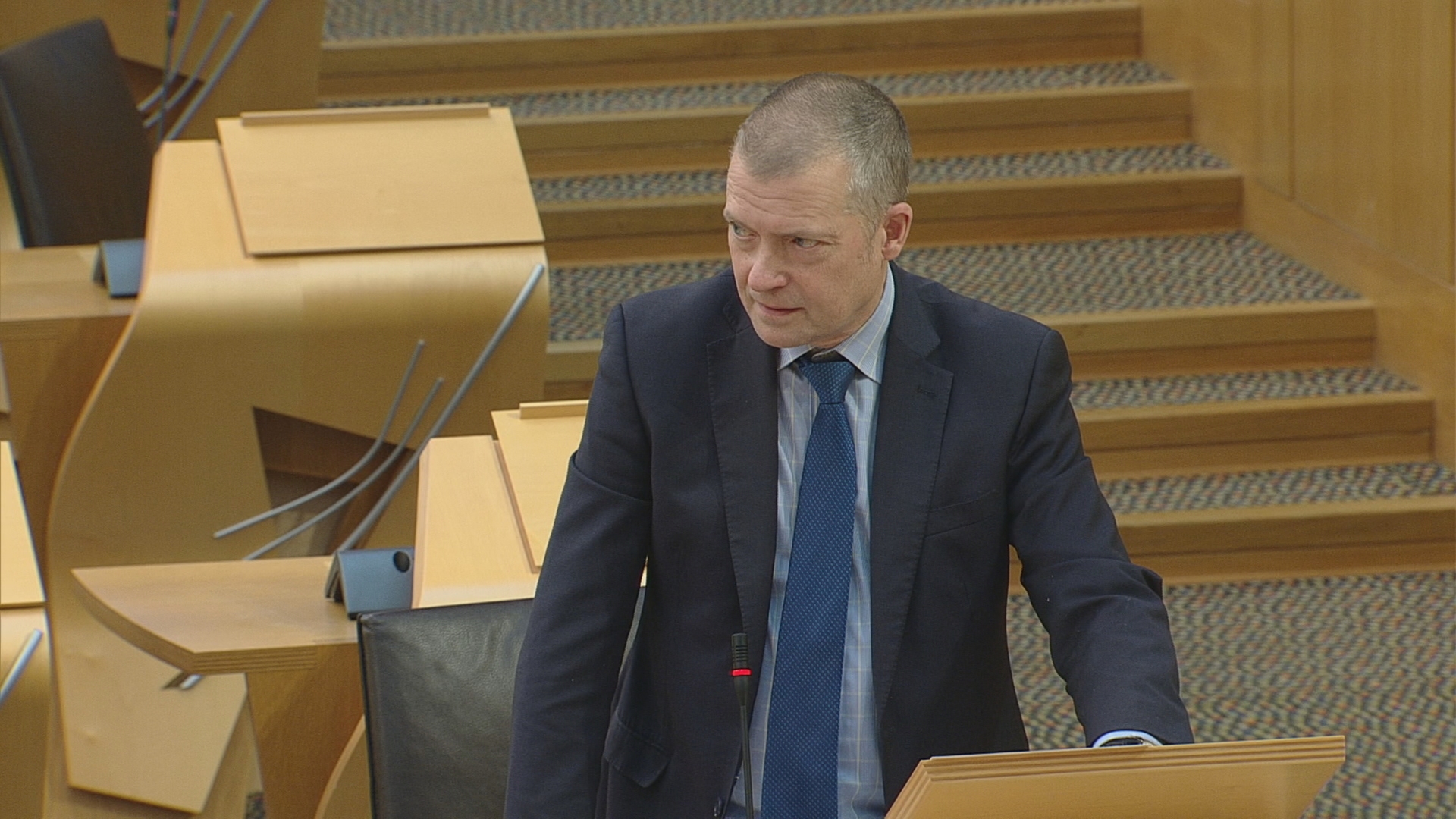 Scottish Conservative MSP Graham Simpson said MSPs need to join up on the issue (Scottish Parliament TV)