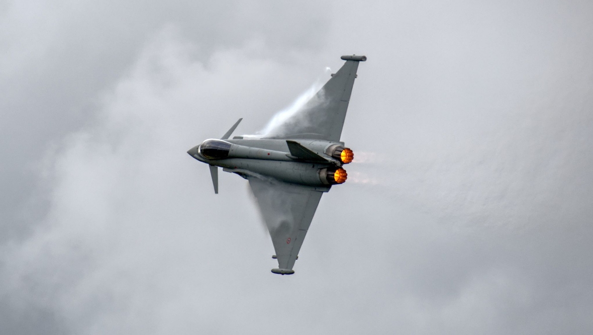 RAF Typhoons scramble to intercept Russian bombers off north of Scotland