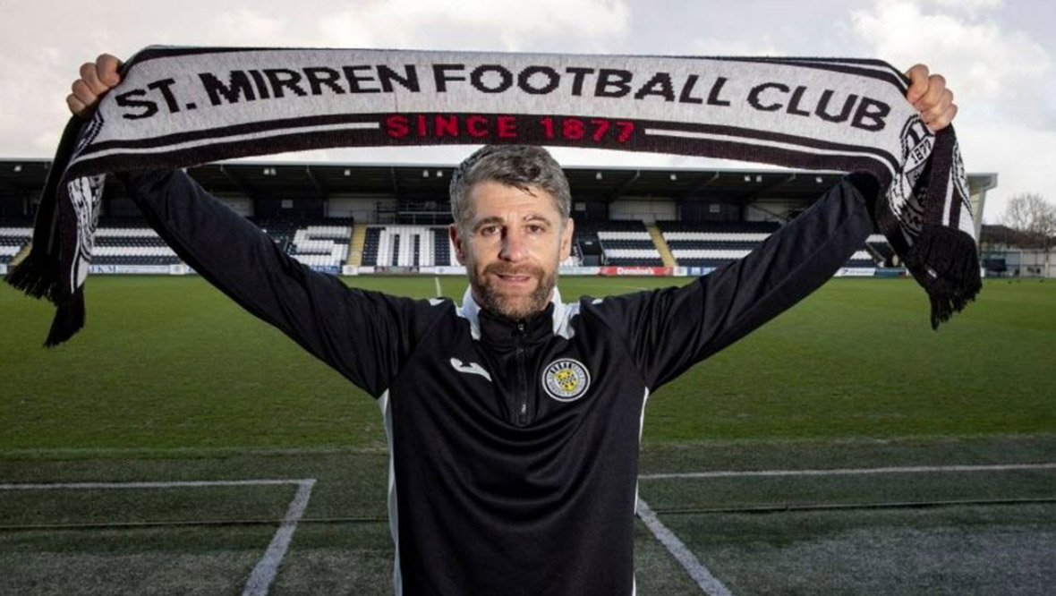 Stephen Robinson replaces Jim Goodwin as St Mirren manager