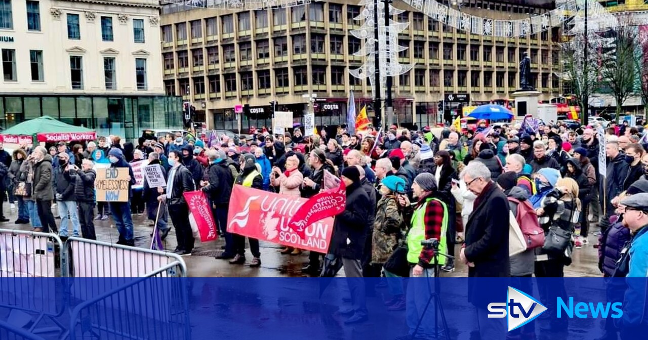 Protests over cost of living crisis as campaigners gather across UK ...