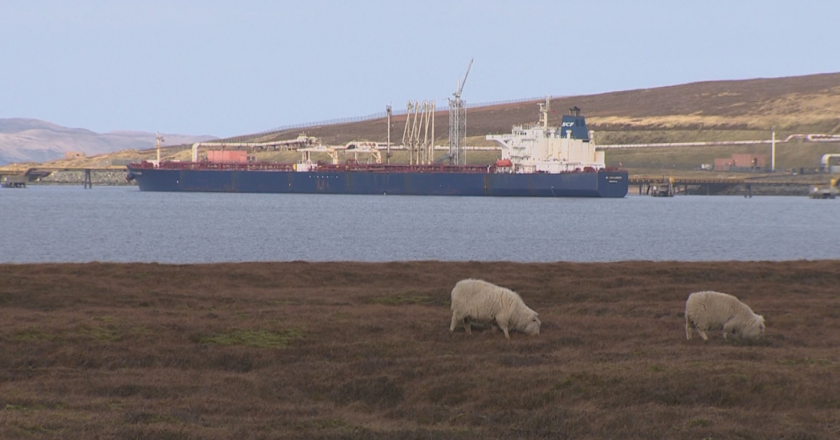 Sovcomflot vessel, the NS Challenger, departed Shetland this week.